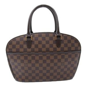 Louis Vuitton Saria Oriental Handbag Damier Brown